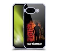 Head Case Designs Officially Licensed AMC The Walking Dead Gonna Need Rick Typography Gel Case [Military Grade Protection] Compatible With Google Pixel 9A