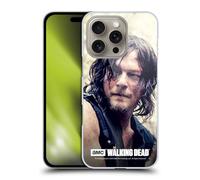 Head Case Designs Officially Licensed AMC The Walking Dead Half Body Daryl Dixon Hard Back Case Compatible With Apple iPhone 16 Pro