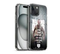 Head Case Designs Officially Licensed AMC The Walking Dead Join Us Rick Grimes Legacy Gel Case [Military Grade Protection] Compatible with Apple iPhone 15 and Compatible with MagSafe