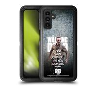 Head Case Designs Officially Licensed AMC The Walking Dead Join Us Rick Grimes Legacy Ultra-Armoured Shockproof Case [Military Grade Protection] Compatible With Samsung Galaxy A13 5G (2021)