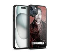 Head Case Designs Officially Licensed AMC The Walking Dead Lucille 2 Negan Gel Armour Case [Military Grade Protection] Compatible With Apple iPhone 15 Plus