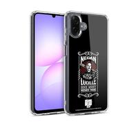 Head Case Designs Officially Licensed AMC The Walking Dead Lucille Negan Biker Art Gel Case [Military Grade Protection] Compatible With Samsung Galaxy A07 4G