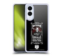 Head Case Designs Officially Licensed AMC The Walking Dead Lucille Negan Biker Art Gel Case [Military Grade Protection] Compatible With Samsung Galaxy S25 Edge
