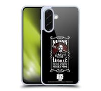 Head Case Designs Officially Licensed AMC The Walking Dead Lucille Negan Biker Art Gel Case [Military Grade Protection] Compatible With Samsung Galaxy A36 5G