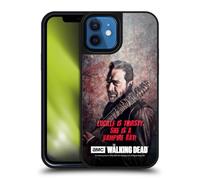 Head Case Designs Officially Licensed AMC The Walking Dead Lucille Vampire Bat Negan Gel Armour Case [Military Grade Protection] Compatible With Apple iPhone 12 / iPhone 12 Pro