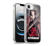 Head Case Designs Officially Licensed AMC The Walking Dead Lucille Vampire Bat Negan Gel Case [Military Grade Protection] Compatible with Apple iPhone 16e / iPhone 17e and Compatible with MagSafe