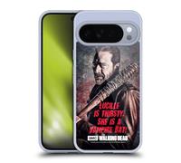 Head Case Designs Officially Licensed AMC The Walking Dead Lucille Vampire Bat Negan Gel Case [Military Grade Protection] Compatible with Google Pixel 10 Pro XL and Compatible with MagSafe