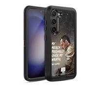 Head Case Designs Officially Licensed AMC The Walking Dead Mercy Prevails Rick Grimes Legacy Ultra-Armoured Shockproof Case [Military Grade Protection] Compatible With Samsung Galaxy S23 5G