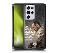 Head Case Designs Officially Licensed AMC The Walking Dead Mercy Prevails Rick Grimes Legacy Ultra-Armoured Shockproof Case [Military Grade Protection] Compatible With Samsung Galaxy S21 Ultra 5G