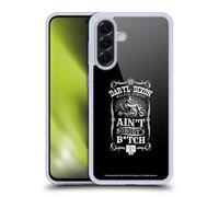 Head Case Designs Officially Licensed AMC The Walking Dead Motorcycle Black White Daryl Dixon Biker Art Gel Case [Military Grade Protection] Compatible With Samsung Galaxy A56 5G