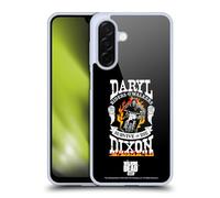 Head Case Designs Officially Licensed AMC The Walking Dead Motorcycle Flames Daryl Dixon Biker Art Gel Case [Military Grade Protection] Compatible With Samsung Galaxy A26 5G