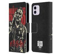 Head Case Designs Officially Licensed AMC The Walking Dead Negan Season 10 Character Portraits Leather Wallet Case Compatible With Apple iPhone 11