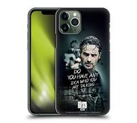 Head Case Designs Officially Licensed AMC The Walking Dead Question Rick Grimes Legacy Hard Back Case Compatible With Apple iPhone 11 Pro