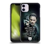 Head Case Designs Officially Licensed AMC The Walking Dead Question Rick Grimes Legacy Hard Back Case Compatible With Apple iPhone 11