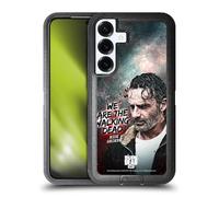 Head Case Designs Officially Licensed AMC The Walking Dead Quote Rick Grimes Legacy Ultra-Armoured Shockproof Case [Military Grade Protection] Compatible With Samsung Galaxy S25+