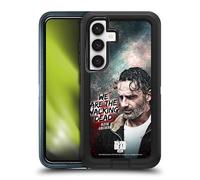 Head Case Designs Officially Licensed AMC The Walking Dead Quote Rick Grimes Legacy Ultra-Armoured Shockproof Case [Military Grade Protection] Compatible With Samsung Galaxy S24 5G