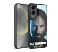 Head Case Designs Officially Licensed AMC The Walking Dead Rick Characters Gel Armour Case [Military Grade Protection] Compatible With Samsung Galaxy S25 Edge