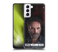 Head Case Designs Officially Licensed AMC The Walking Dead Rick Season 8 Portraits Hard Back Case Compatible With Samsung Galaxy S21 5G