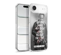 Head Case Designs Officially Licensed AMC The Walking Dead Rick Talk Quotes Gel Case [Military Grade Protection] Compatible with Apple iPhone 17 Air and Compatible with MagSafe