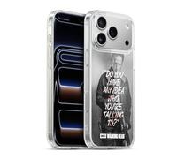 Head Case Designs Officially Licensed AMC The Walking Dead Rick Talk Quotes Gel Case [Military Grade Protection] Compatible with Apple iPhone 17 Pro Max and Compatible with MagSafe