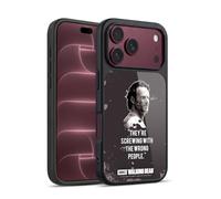 Head Case Designs Officially Licensed AMC The Walking Dead Rick Trap Quotes Gel Armour Case [Military Grade Protection] Compatible With Apple iPhone 18 Pro