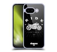Head Case Designs Officially Licensed AMC The Walking Dead Ride Don't Walk Daryl Dixon Iconic Gel Case [Military Grade Protection] Compatible With Google Pixel 9A