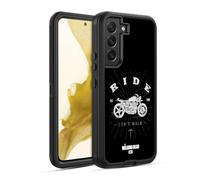 Head Case Designs Officially Licensed AMC The Walking Dead Ride Don't Walk Daryl Dixon Iconic Ultra-Armoured Shockproof Case [Military Grade Protection] Compatible With Samsung Galaxy S22 5G
