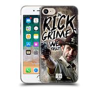 Head Case Designs Officially Licensed AMC The Walking Dead Sheriff's Deputy Rick Grimes Legacy Soft Gel Case [Military Grade Protection] Compatible With Apple iPhone 7/8 / SE 2020 & 2022