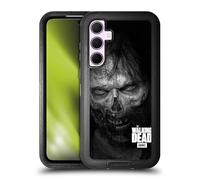 Head Case Designs Officially Licensed AMC The Walking Dead Stare Logo Ultra-Armoured Shockproof Case [Military Grade Protection] Compatible With Samsung Galaxy A35 5G