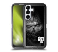 Head Case Designs Officially Licensed AMC The Walking Dead Stare Logo Ultra-Armoured Shockproof Case [Military Grade Protection] Compatible With Samsung Galaxy S25+