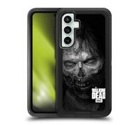 Head Case Designs Officially Licensed AMC The Walking Dead Stare Logo Ultra-Armoured Shockproof Case [Military Grade Protection] Compatible With Samsung Galaxy S23 FE 5G