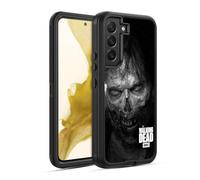 Head Case Designs Officially Licensed AMC The Walking Dead Stare Logo Ultra-Armoured Shockproof Case [Military Grade Protection] Compatible With Samsung Galaxy S22 5G