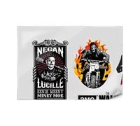 Head Case Designs Officially Licensed AMC The Walking Dead Survivors Icons Stickers & Skin Decals Compatible for Laptop Smartphone Gaming Notebook Luggage Bag Tumbler Scrapbook Locker