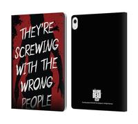 Head Case Designs Officially Licensed AMC The Walking Dead Trust Rick Grimes Legacy Leather Wallet Case Compatible With Apple iPad Air 13 2024/2025
