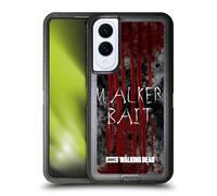 Head Case Designs Officially Licensed AMC The Walking Dead Walker Bait Typography Ultra-Armoured Shockproof Case [Military Grade Protection] Compatible With Samsung Galaxy S25 Edge