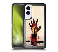 Head Case Designs Officially Licensed AMC The Walking Dead Walker Hand Silhouettes Ultra-Armoured Shockproof Case [Military Grade Protection] Compatible With Samsung Galaxy S25 Edge