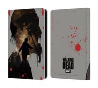 Head Case Designs Officially Licensed AMC The Walking Dead Walker Silhouettes Leather Wallet Case Compatible With Amazon Kindle 11th Gen (2024)