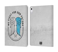Head Case Designs Officially Licensed AMC The Walking Dead Wings Daryl Dixon Iconic Leather Wallet Case Compatible With Apple iPad Air 13 2024/2025