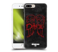 Head Case Designs Officially Licensed AMC The Walking Dead Wings Logo Daryl Dixon Iconic Hard Back Case Compatible With Apple iPhone 7 Plus/iPhone 8 Plus
