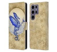 Head Case Designs Officially Licensed Amy Brown Air Element Mythical Leather Wallet Case Compatible with Samsung Galaxy S25 Ultra