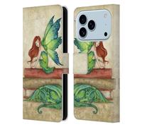 Head Case Designs Officially Licensed Amy Brown Bedtime Stories Lovely Fairies Leather Wallet Case Compatible With Apple iPhone 17 Pro