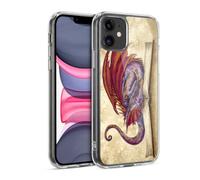 Head Case Designs Officially Licensed Amy Brown Bookworm 2 Folklore Gel Case [Military Grade Protection] Compatible with Apple iPhone 11 and Compatible with MagSafe