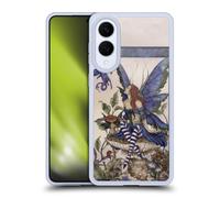 Head Case Designs Officially Licensed Amy Brown Bottom Of The Garden Pixies Gel Case [Military Grade Protection] Compatible With Samsung Galaxy S25 Edge