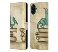 Head Case Designs Officially Licensed Amy Brown Curious Encounter Folklore Leather Wallet Case Compatible With Samsung Galaxy A07