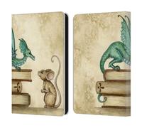 Head Case Designs Officially Licensed Amy Brown Curious Encounter Folklore Leather Wallet Case Compatible With Amazon Kindle 11th Gen (2024)