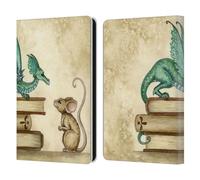 Head Case Designs Officially Licensed Amy Brown Curious Encounter Folklore Leather Wallet Case Compatible With Amazon Kindle Paperwhite 6
