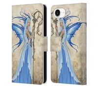 Head Case Designs Officially Licensed Amy Brown Enchantress Elemental Fairies Leather Wallet Case Compatible With Apple iPhone 16e