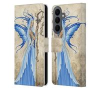 Head Case Designs Officially Licensed Amy Brown Enchantress Elemental Series Leather Wallet Case Compatible With Samsung Galaxy S26 Plus