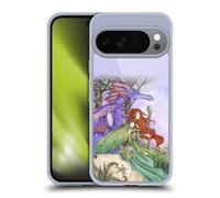 Head Case Designs Officially Licensed Amy Brown Fairy On A Journey With Dragon Mystical Art Gel Case [Military Grade Protection] Compatible with Google Pixel 10 and Compatible with MagSafe
