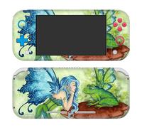 Head Case Designs Officially Licensed Amy Brown Frog Gossip Pixie Fairy Art Vinyl Sticker Gaming Skin Decal Cover Compatible With Nintendo Switch Lite
